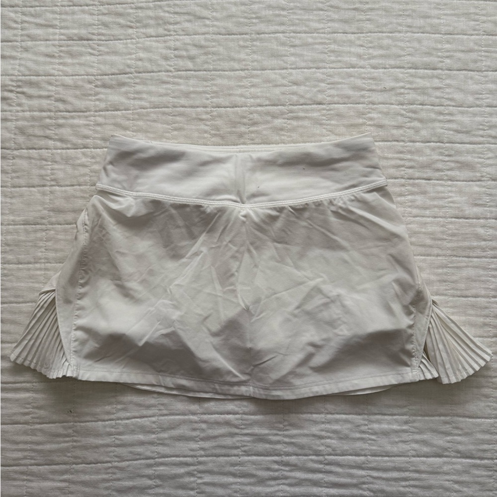 White Pleated Tennis Skirt - Lululemon